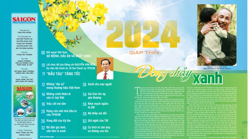 Báo Sài Gòn Giải Phóng Xuân Giáp Thìn 2024