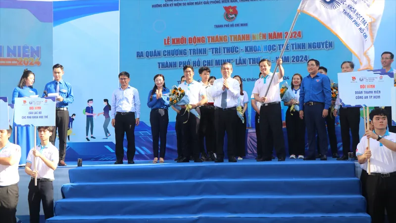 Tháng Thanh niên 2024 - Cột mốc khởi động các hoạt động sôi nổi của tuổi trẻ TPHCM