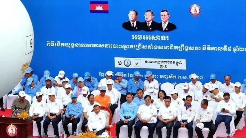 Bầu cử Thượng viện Campuchia khóa V: 99,86% cử tri tham gia bầu cử