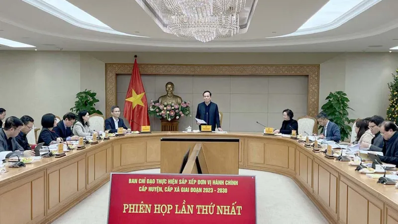 Phó Thủ tướng Chính phủ Trần Lưu Quang phát biểu chỉ đạo Phiên họp. Ảnh: Daibieunhandan.vn