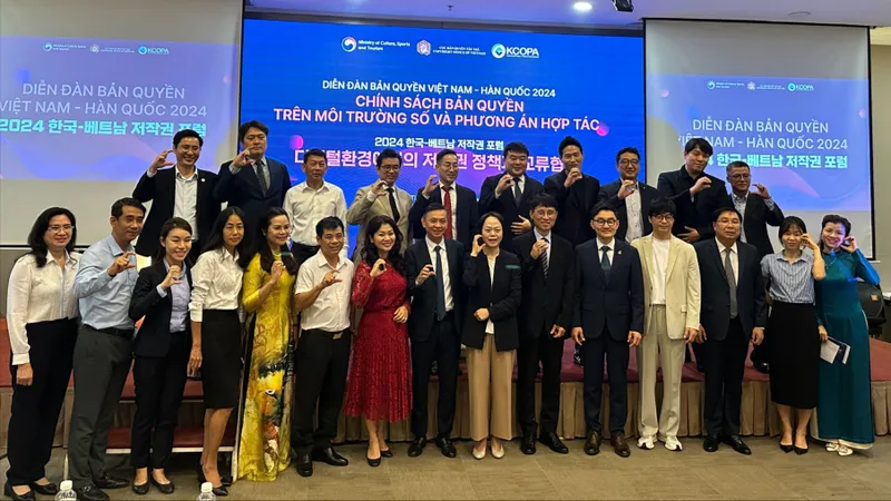 Việt Nam - Hàn Quốc hợp tác bảo vệ bản quyền trên môi trường số 