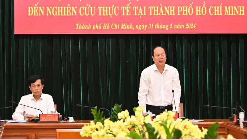 TPHCM mong muốn tiếp tục nhận được sự quan tâm của trung ương để phát triển 
