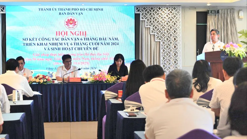 Công tác dân vận cần bám sát nhiệm vụ chính trị trong giai đoạn mới