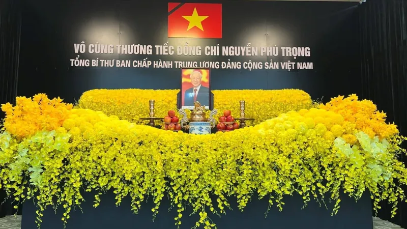 Quê nhà Lại Đà sẵn sàng cho tang lễ Tổng Bí thư Nguyễn Phú Trọng 