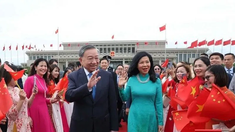 Tổng Bí thư, Chủ tịch nước Tô Lâm và Phu nhân kết thúc tốt đẹp chuyến thăm cấp Nhà nước tới Cộng hòa Nhân dân Trung Hoa
