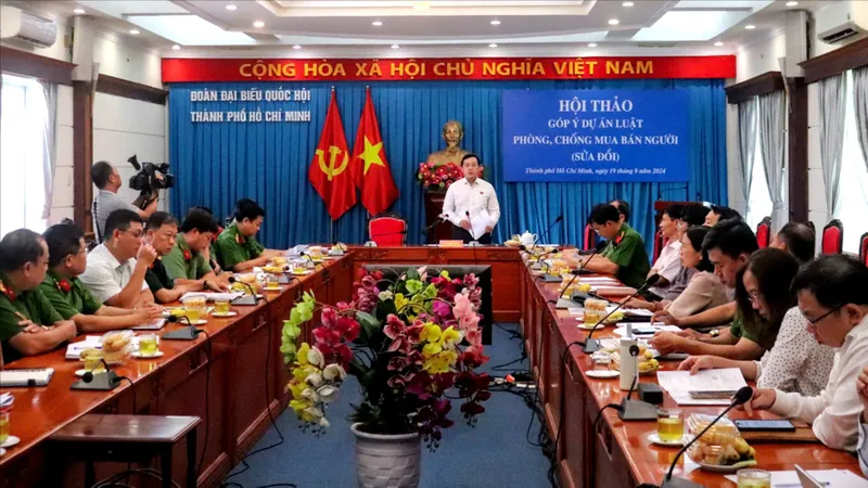 Nâng cao nhạy cảm giới trong hoàn thiện dự thảo Luật Phòng, chống mua bán người