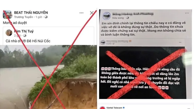 Tin đồn thiên tai - thổi phồng sợ hãi