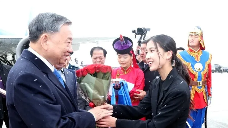 Tổng Bí thư, Chủ tịch nước Tô Lâm bắt đầu thăm cấp Nhà nước Mông Cổ