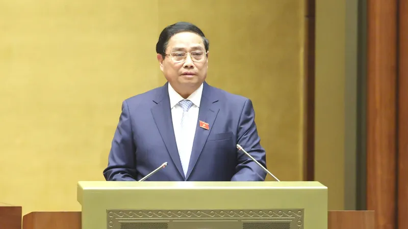 Thủ tướng mong Quốc hội ủng hộ dự án đường sắt tốc độ cao Bắc-Nam