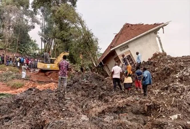 Lở đất tại Uganda, trên 120 người thiệt mạng và mất tích