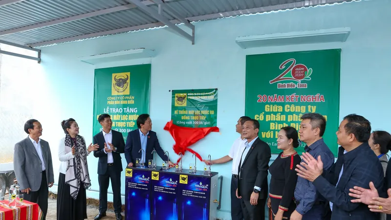 Công ty cổ phần phân bón Bình Điền và buôn Eana kỷ niệm 20 năm kết nghĩa: Trọn nghĩa, vẹn tình