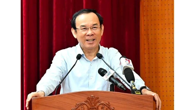 Hội nghị Thành ủy TPHCM cho ý kiến đề án sắp xếp tổ chức bộ máy và văn kiện đại hội