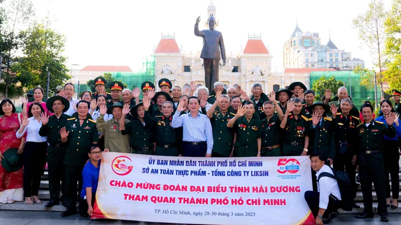 TPHCM đón tiếp những người làm nên đại thắng mùa Xuân năm 1975