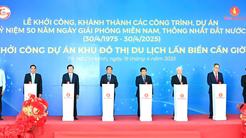 Khởi công siêu dự án Khu đô thị du lịch lấn biển Cần Giờ