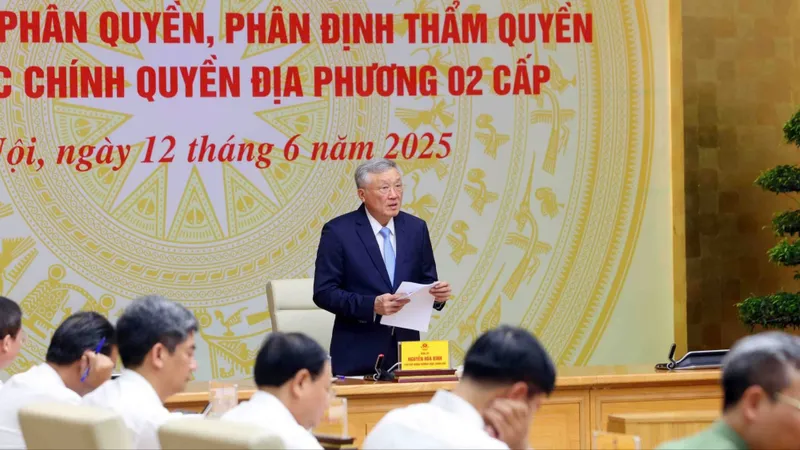 Chính phủ đã ban hành 28 nghị định về phân cấp, phân quyền đúng thời hạn