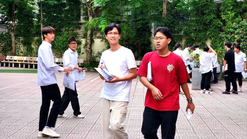 Nhiều thí sinh nhận định đề thi Toán năm nay có tính phân loại cao