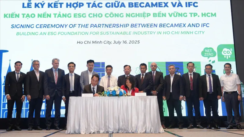 Becamex và IFC kiến tạo nền tảng ESG phát triển Khu công nghiệp sinh thái tại Việt Nam