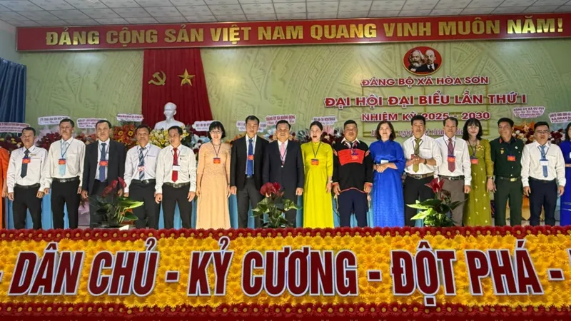 Đại hội Đảng bộ xã Hòa Sơn (Đắk Lắk): Dấu mốc lịch sử, đặt nền móng cho "dòng sông lớn"