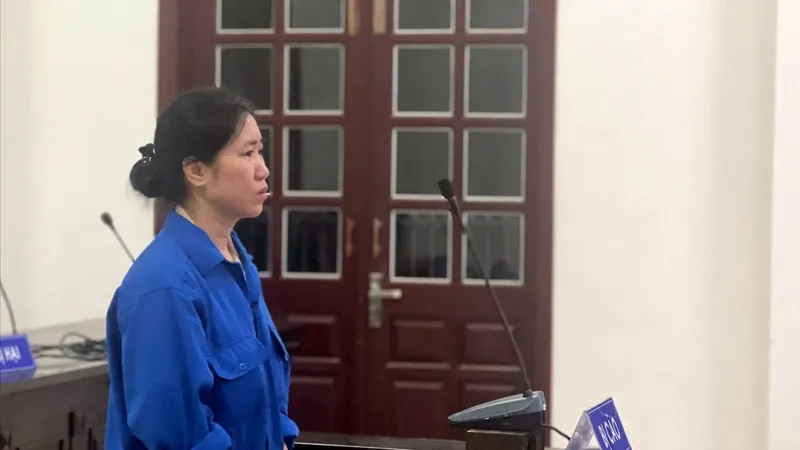 Bị cáo Nguyễn Thị Bình