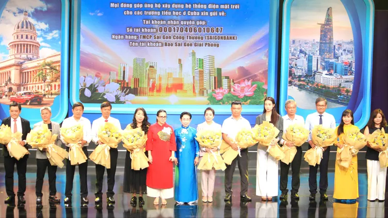 TPHCM phát động ủng hộ điện mặt trời tại các trường tiểu học của Cuba