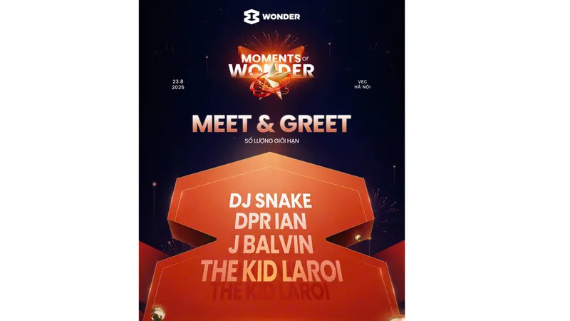 8Wonder tung quà Meet & Greet, DPR Ian, J Balvin nói "rất yêu Việt Nam" trước khi sang đổ bộ sân khấu hoành tráng nhất mùa hè