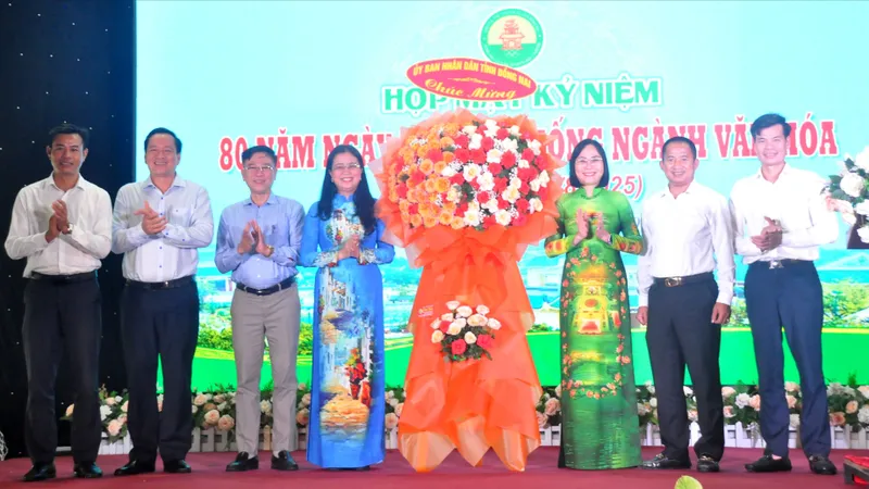 Đồng Nai kỷ niệm 80 năm Ngày truyền thống ngành Văn hóa