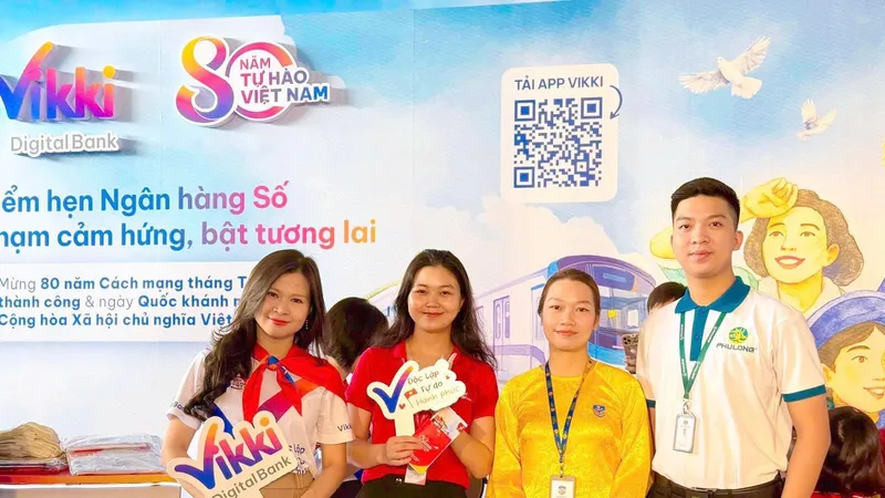 Mở tài khoản Vikki An sinh - Nhận quà mừng Quốc khánh