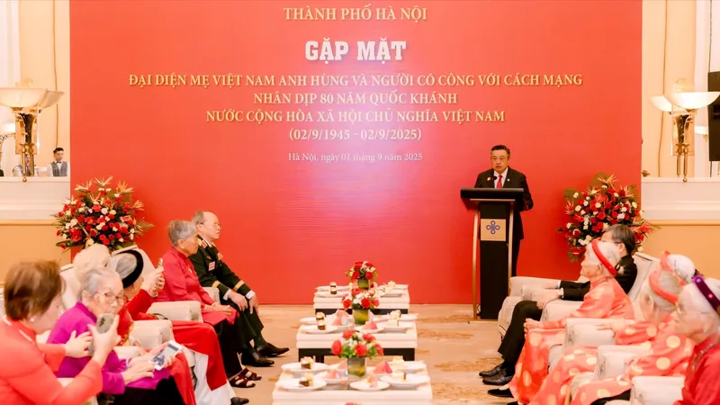 Hà Nội gặp mặt, tri ân Mẹ Việt Nam Anh hùng, người có công với cách mạng 
