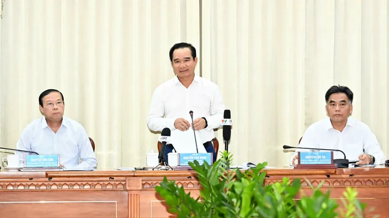 Chủ tịch UBND TPHCM Nguyễn Văn Được: Tăng tốc giải ngân đầu tư công, thúc đẩy tăng trưởng 