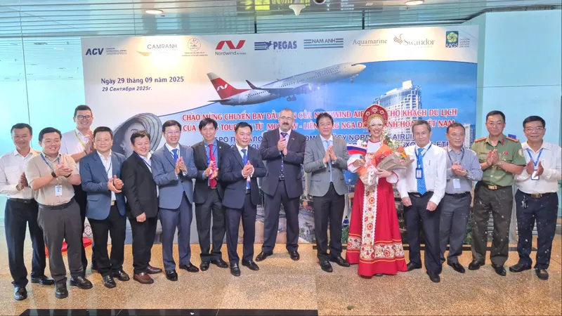 Khánh Hòa có thêm đường bay thẳng kết nối Nga