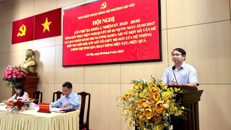 Phường Gò Vấp (TPHCM) tập trung thực hiện các dự án chống ngập 