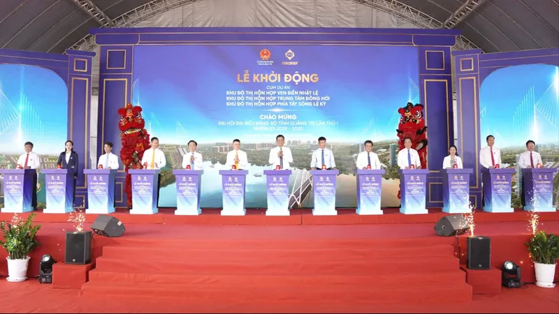 Khởi động 3 dự án đô thị hơn 38.000 tỷ đồng tại Quảng Trị
