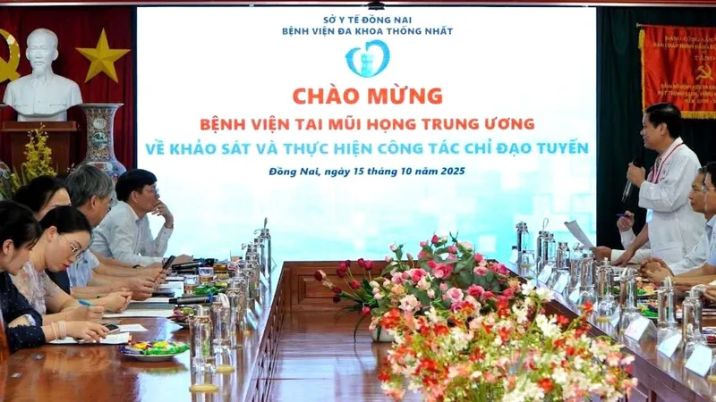 Đồng Nai tiếp nhận kỹ thuật cao trong điều trị tai - mũi - họng