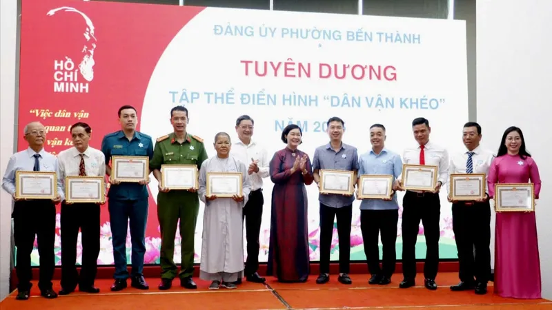 TPHCM: Nhiều điển hình trong vận động nhân dân được tuyên dương