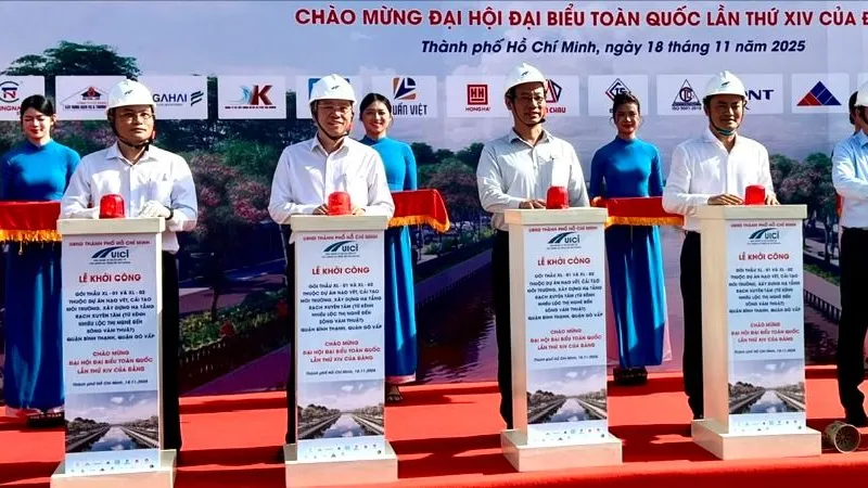 TPHCM khởi công dự án cải tạo rạch Xuyên Tâm