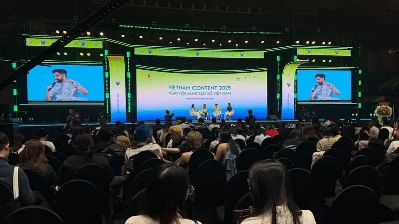 Vietnam iContent 2025 mở ra không gian trao đổi, kết nối giữa hàng trăm tổ chức, cá nhân nhà sáng tạo nội dung