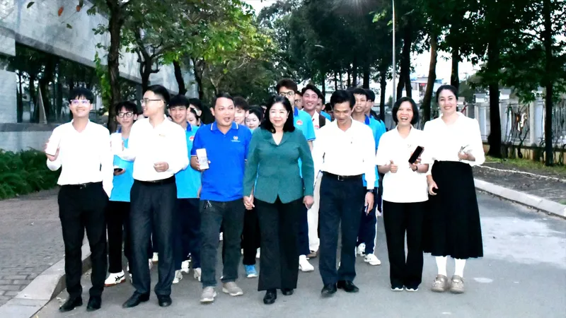 Phát động giải chạy vì cộng đồng Uprace 2025 tại Học viện Cán bộ TPHCM