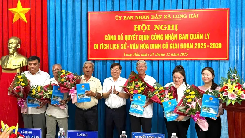 Ban Quản lý gồm 6 thành viên do ông Thái Văn Cảnh làm Trưởng Ban