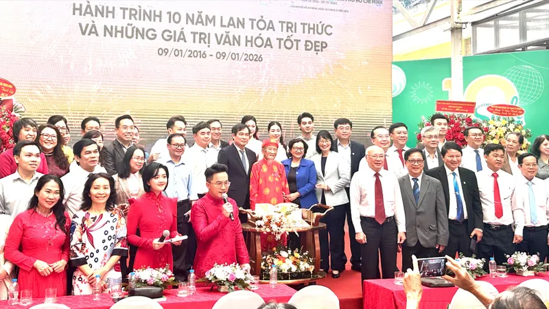 Hành trình 10 năm đầy rực rỡ của Đường sách TPHCM