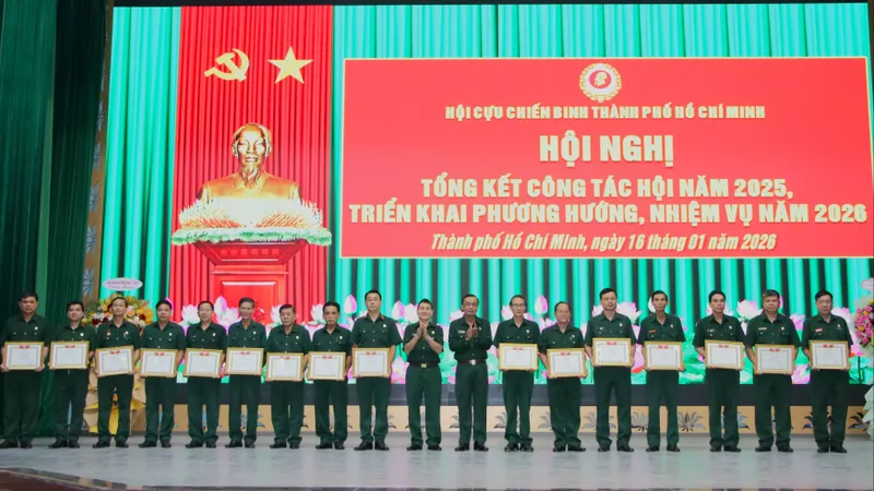 Hội Cựu chiến binh TPHCM thực hiện nhiều phần việc đậm nghĩa tình đồng đội