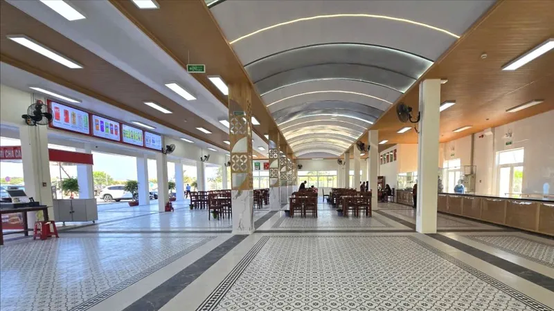Trạm dừng nghỉ đường cao tốc Vĩnh Hảo - Phan Thiết hoạt động trở lại
