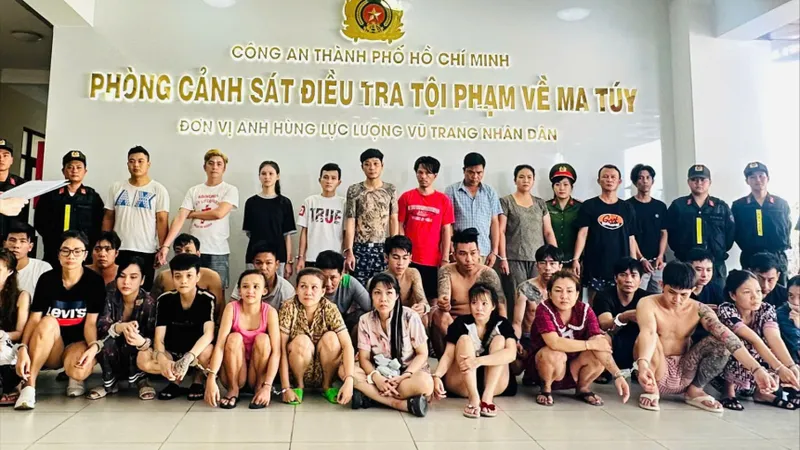 Triệt phá đường dây ma túy liên tỉnh, 36 đối tượng "sa lưới"