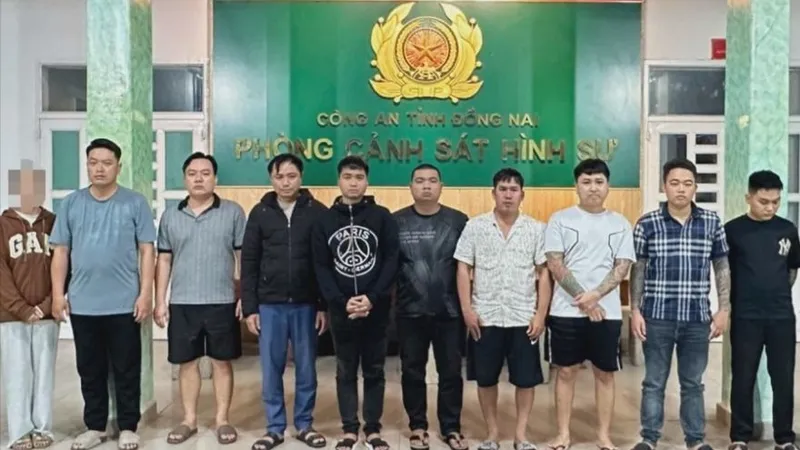 Đồng Nai: Bắt giữ nhóm đối tượng cho vay lãi nặng