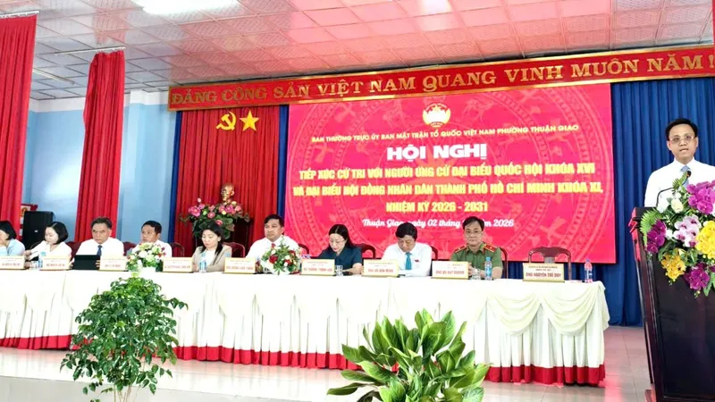 Ứng cử viên thể hiện quyết tâm cao, cam kết hành động vì quyền lợi cử tri