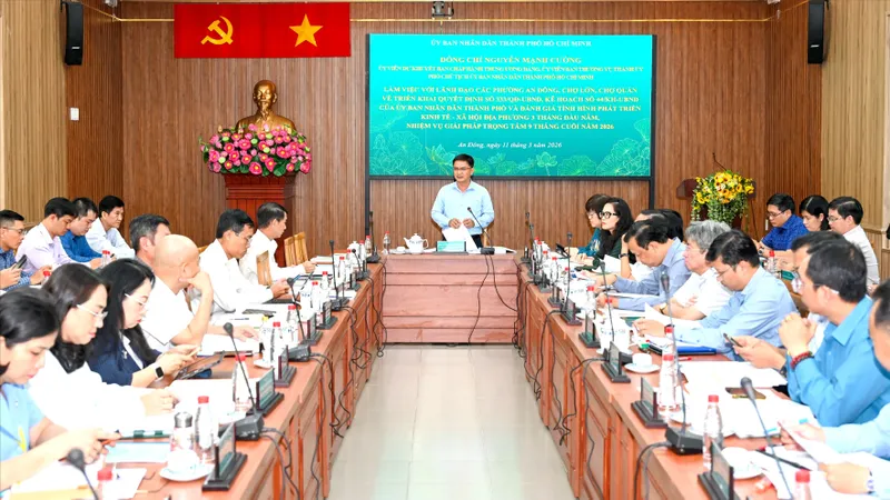 Lãnh đạo TPHCM làm việc với 3 phường An Đông, Chợ Lớn và Chợ Quán
