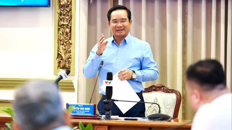 Chủ tịch UBND TPHCM Nguyễn Văn Được: Sớm hoàn thiện đề án tăng trưởng 2 con số