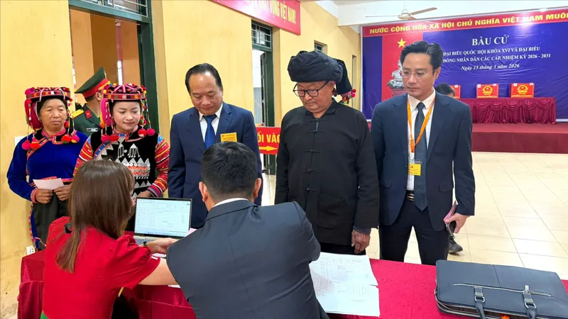 Những lá phiếu của niềm tin từ nơi địa đầu đất nước
