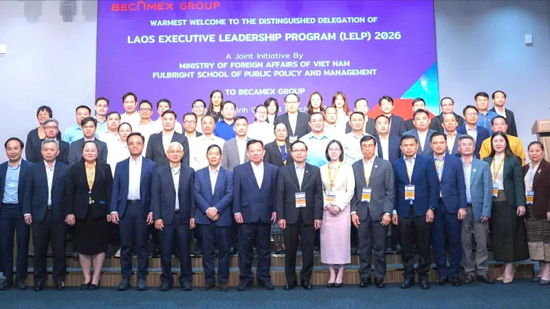 Đoàn cấp cao Lào khảo sát mô hình Becamex tại LELP 2026