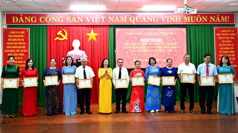 TPHCM: Nhiều phường, xã tổng kết công tác tổ chức bầu cử