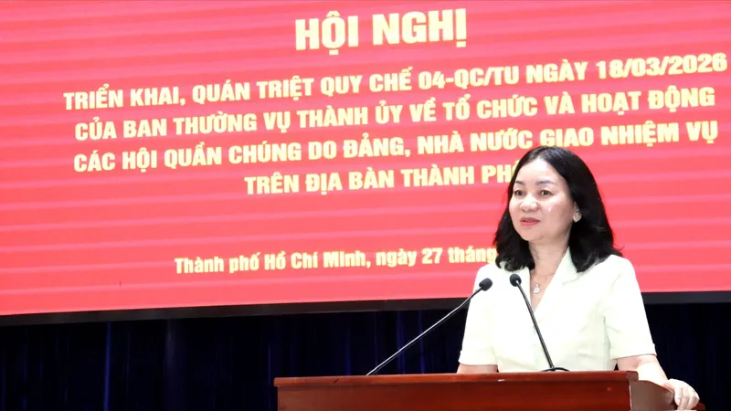 TPHCM: Triển khai quy chế về tổ chức, hoạt động các hội quần chúng